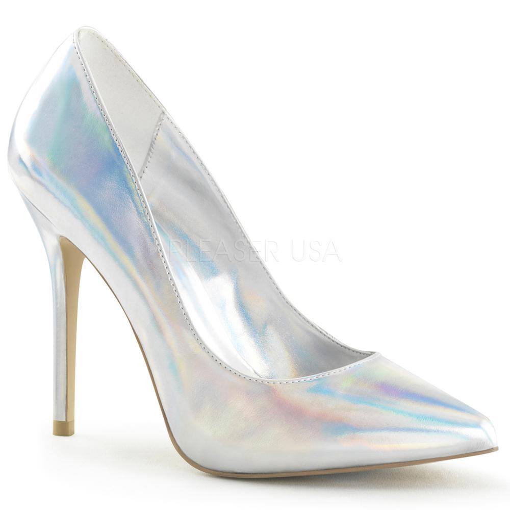 Pleaser - AMUSE20 Pompes talons - Multicolore/Couleur argent Product image